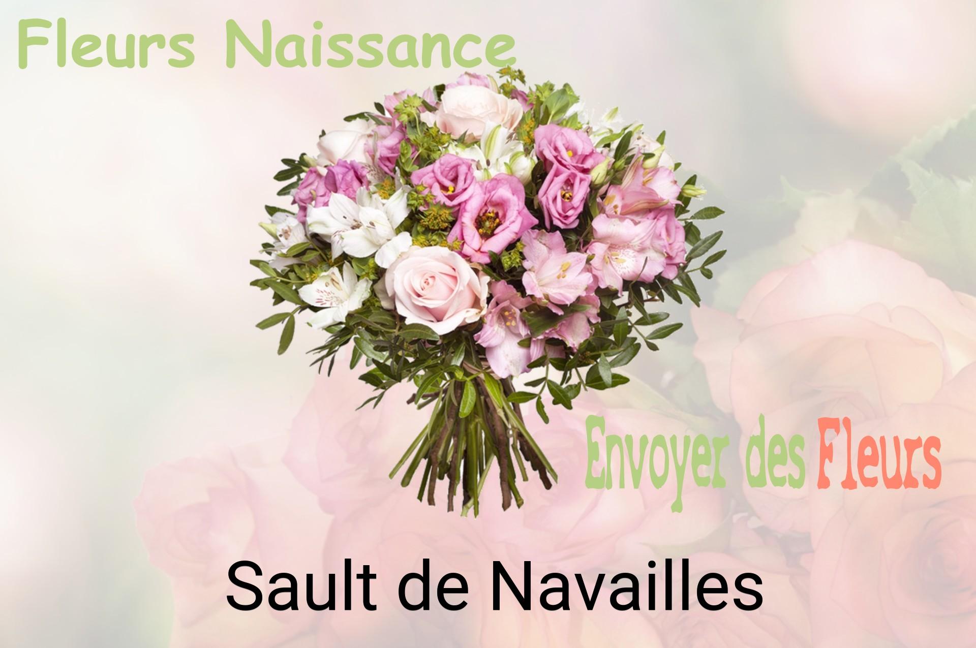 Bouquet de fleurs de naissance livré à Sault-de-Navailles